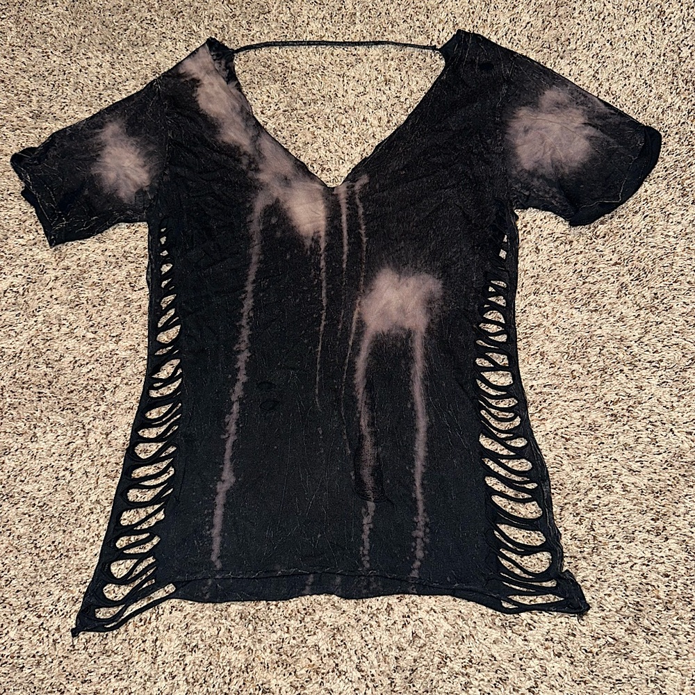 Women’s Affliction Buckle Standard Series Distressed Shirt